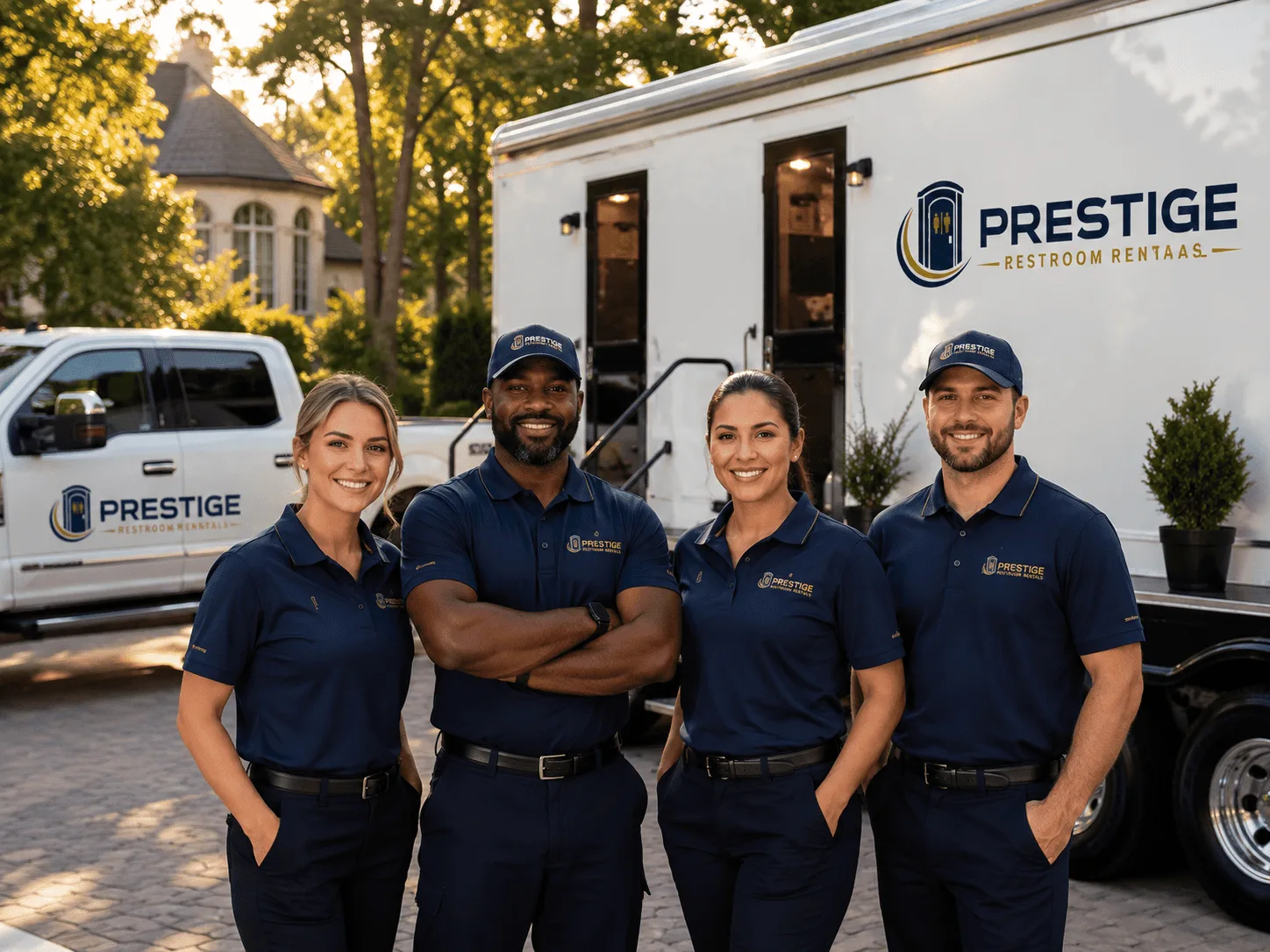 Trusted Luxury Portable Restrooms company in Lexington, TX